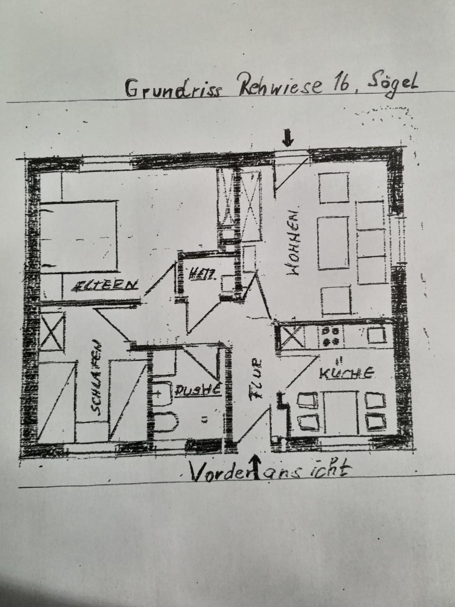Vila "Am Waldesrand" Re16 Sögel Exteriér fotografie